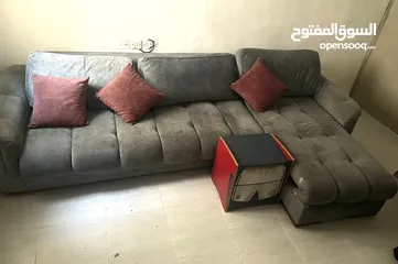  1 Sofa - L - Shape, with storage