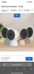  8 Google Nest Cam – كاميرا مراقبة ذكية (جديدة وأصلية 100%)  وجميع اجهزة google الاصلية متوفرة لدينا