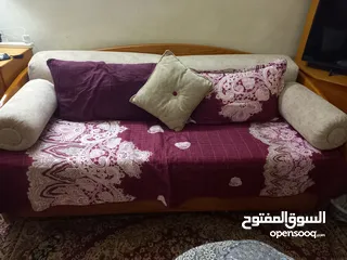  1 غرف شاملة تخت و مكتبة و خزاين