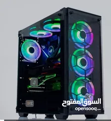  6 كمبيوتر جيمنج اي سفن جيل سابع  8 رام   PC GAMING  CUSTOM B150 WITH 4FAN CORE I7-7700