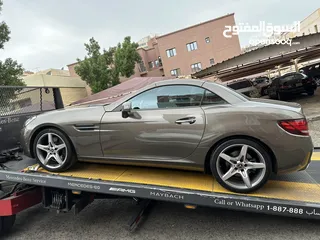  3 The panorama window of mercedes slc 200 2018 زجاج البانوراما لسقف المرسيدس slc 200 2018