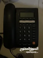  6 عدد 6 هواتف أرضية ماليزي وياباني بسعر حرق (مستعمل نظيف جداً)