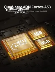  14 بروجكتر لاسلكي أندرويد داتا شو 180 بوصة مزود ببطارية يعمل ساعتين متواصل بدون الحاجة إلى مصدر طاقة