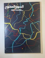  14 *عرض خاص* لوحة فنية تجريدية للبيع  **** لوحة عميقة وغامضة **** رسم يدوي **** تجريدي ****