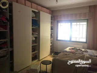  7 شقة أرضية مفروشة فاخرة للبيع في خلدا 200م مع حديقة وترسات 200م تشطيب سوبر ديلوكس