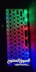  2 Brand New Rii K09 Bluetooth RGB Backlit Keyboard: Illuminate Your Typing Experience!