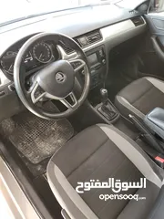  3 سكودا رابيد 2016 بحالة الوكاله نظيفة