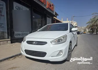  1 هونداي اكسنت 2016 ترخيص 2015 بسعر مميز