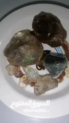  3 احجار كريمة اوبال استرالي اصلي