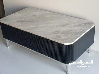  26 طاولات وسط خشب ودهان مكون من ثلاث قطع او حسب الطلب جميع احجام مع إمكانية تغير الون