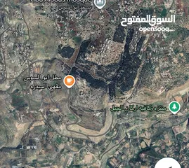  2 قطعة ارض  ثلاث شوارع اطلالة بانوراما على فلسطين والبحر الميت واجهة كبيرة