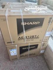  5 مكيفات شارب القويه بسعر حرق غاز R32   الكميه محدوده