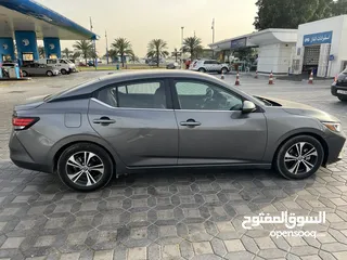  4 نيسان سنترا موجودة دبي SV 2021 Nissan Sentra Dubai