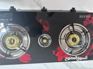  1 غاز سوكريت 3 عيون شعلة إلكترونية