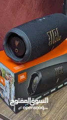  1 JBL Charge 5 Wi-Fi جديدا استعمل تجربه فقط النسخة الجديدا صوت JBL الأصلي الجريء مع صوت جهير عميق