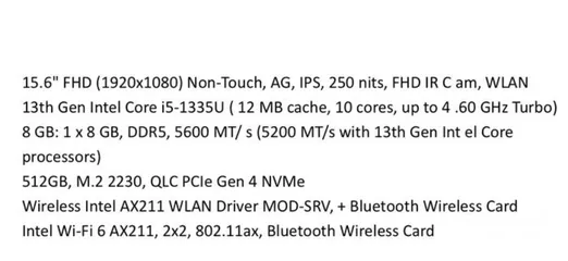  10 Dell 3550 core i5 جديد بالكرتونه