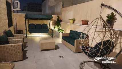  22 طقم رتان عرض خاص خمس مقاعد مع طاوله وسط فقط 115