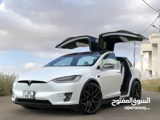  2 Tesla model X 100D 2018