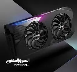  10 ASUS GEFORCE RTX 3070 TI 8GB كرت شاشة 8GB