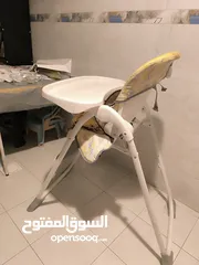  2 كرسي طعام high chair