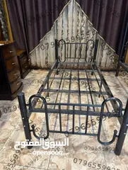  17 تخت مفرد  تخت طابقين وفرشات