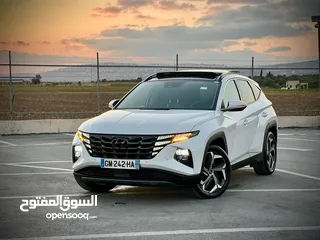 2 هونداي توسان/2022 Plug In فل الفل فتحة سقف بانوراما  4x4 ///271Hp   ( Haybrid) 1600cc
