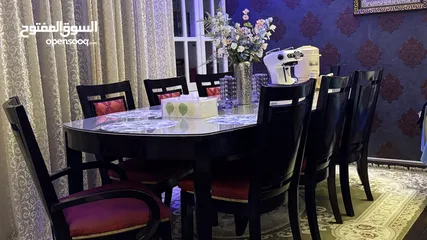  3 Wooden 8 Seater Dining Table