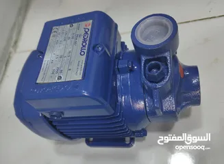  9 مضخات مياه جديد ومستعمل بحالة الوكالة على الفحص ومكفول متوفر جميع الانواع رفع، تقوية، غاطسة، جيزر