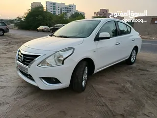  13 للبيع نيسان سني موديل 2020  فول اوتوماتيك رنقات المنيوم المالك الثاني  فول بيمة سيفس الوكالة