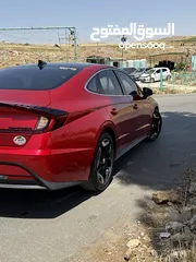  7 هيونداي سوناتا انسبريشن 2022 Sonata Black edition  سبورت حرة مميزة عداد قليل 49 الف km فحص كامل فل