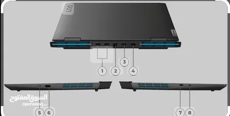  5 لابتوب لينوفو  جيمنج  بمواصفات  عالية  LABTOP Lenovo LOQ i7 13620H RTX 4050