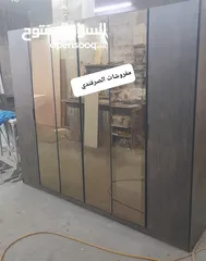  8 خزائن ملابس خشب لامنيت 18م الون حسب الطلب جميع المقاسات مع إمكانية تغير الون