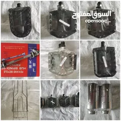  9 لدينا جميع  انواع الزينة و قطع البسكليتات وصيانتها
