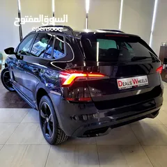  6 سكودا كاميك مونتي كارلو 2021 بلاك ايديشن فل اضافات
