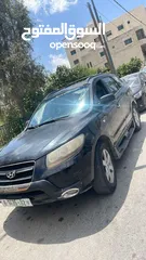  1 جيب سنتافيه للبيع بحالة ممتازة موديل 2007، ديزل اتومات ماتور 2200 لون اسود مع فتحة سقف شركة