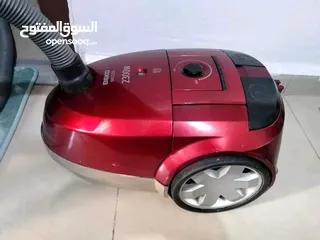  3 مكنسة كهربائية لون خمري