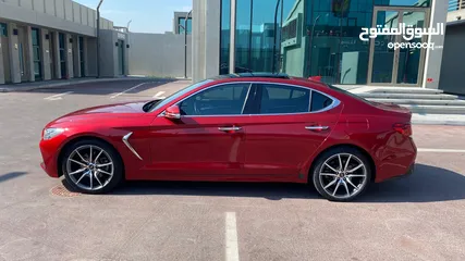  4 للبيع Genesis G70 موديل 2018 مالك اول من الوكالة بدون حوادث