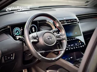  12 هونداي توسان N-Line /2022 فل الفل فتحة سقف بانوراما  2x4 ///240Hp   ( Haybrid) 1600cc