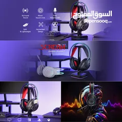  4 Redragon H231 SCREAM Wired Gaming Headset سماعات ريدراجون سكريم صوت ممتاز