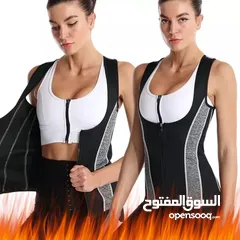  3 *البدلة الحرارية للتعرق*  بدلة الحرارية المثالية لخسارة الوزن مزودة بتقنية التعرق الأسودا