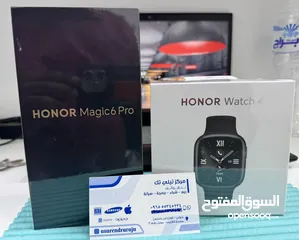  1 Honor Magic 6 Pro 5G 512 GB +12GB RAM Global New Sealed with Honor Watch 4 !