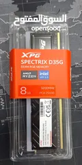 1 RAM XPG 8GB 3200MHz DDR4 RGB