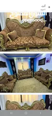  2 طقم كنب مع طاولات