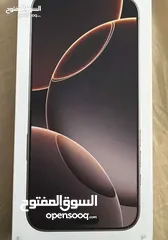  1 Iphone 16 pro max new 512 GB new color from etisalat