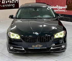  1 BMW 520i 2015 بحالة ممتازة جداً بسعر مغري