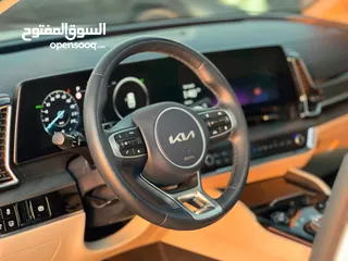  12 كايا سبورتاج /2022 فل الفل فتحة سقف  2x4 ///240Hp بنزين + كهرباء  ( Haybrid) 1600cc