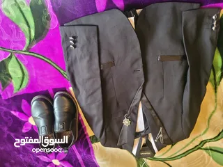  1 بدلة ولادي استخدام مرة واحده بأعتبار جديد مع كندرتها كل صورة عليه قياساتها