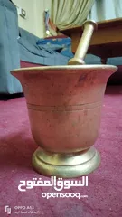  4 هاون نحاس قديم وزن عالي 6 كيلو