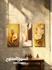  1 طقم لوحات للبيع ب 4 دنانير فقطط