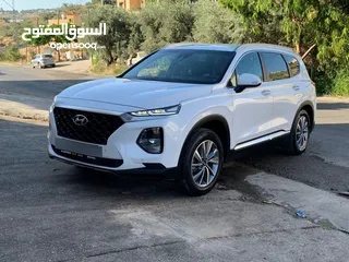  5 جيب هواندي سنتافي موديل 2020_ماتور 2000ديزل 7ركاب دهان شركة ولاغرام بوية بوضع الشركة مميزة من الاخر